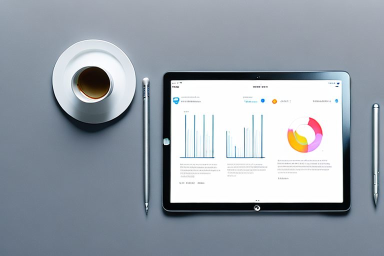 An ipad displaying a sleek