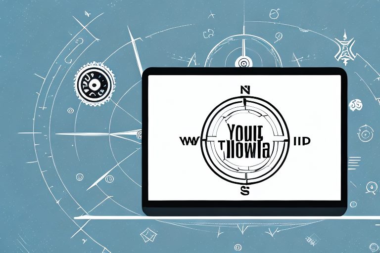 A laptop screen displaying a motivational youtube video