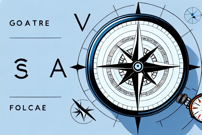 A compass
