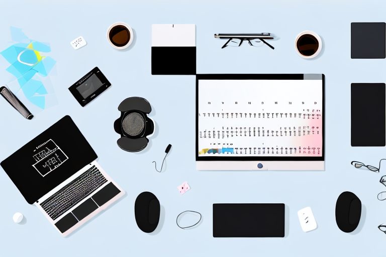 A variety of digital tools like a smartphone