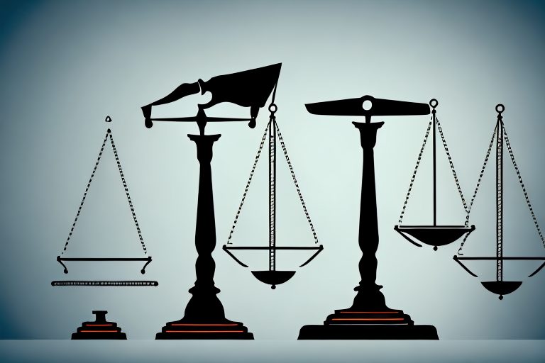A balanced scale symbolizing justice