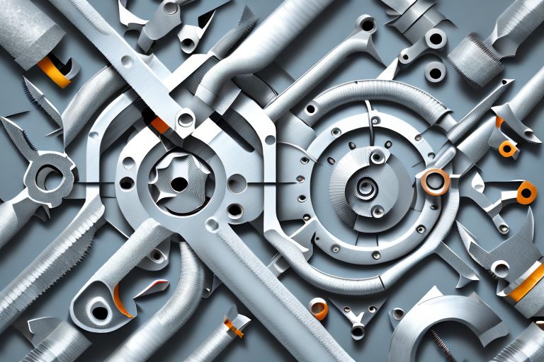 Various pipe network tools such as pipe cutters