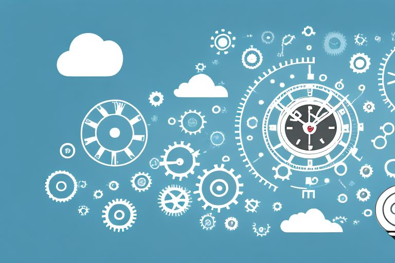 A desktop showing various tools like a calendar