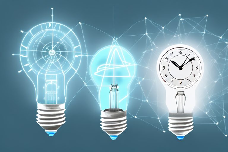 Three different tools - a digital clock